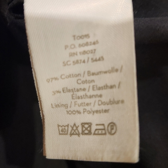 Boden‎ Claremont Skirt in Black Size 10 Slit Pencil Style - Picture 8 of 11